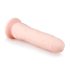 Easytoys - dildo silicone com ventosa (21cm) - natural