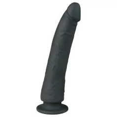 Easytoys - dildo com ventosa - silicone 21cm - preto