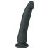 Easytoys - Dildo de Silicone com Ventosa (21cm) - Preto