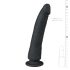 Easytoys - Dildo de Silicone com Ventosa (21cm) - Preto