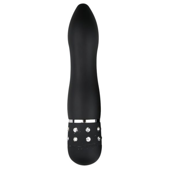 Vibrador Mini Curvo Diamond Easytoys - Preto