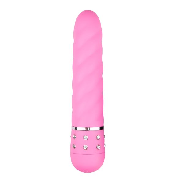Easytoys Diamond - Vibrador em Espiral (Rosa)