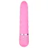 Easytoys Diamond - vibrador reto texturizado - silicone rosa