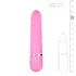 Easytoys Diamond - vibrador reto texturizado - silicone rosa
