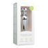 Plug Anal Cônico de Metal Easytoys No.11 com Pedra Rosa - Prata (3,5 cm)