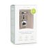 Easytoys Metal No.2 - Plug Anal com Pedra de Coração (Prata-Branco)