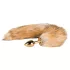 Easytoys Fox NO1 - plug anal metal com cauda de raposa - dourado/vermelho