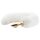 Easytoys Fox NO13 - plug anal metálico com rabo de raposa (dourado-branco)