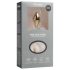 Easytoys Fox NO13 - plug anal metálico com rabo de raposa (dourado-branco)