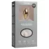 Easytoys Fox NO13 - plug anal metálico com cauda de raposa - dourado branco