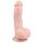 Easytoys - Dildo de Ventosa com Testículos (15cm) - Natural