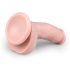 Easytoys - Dildo de Ventosa com Testículos (15cm) - Natural