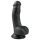 Easytoys - Dildo com Ventosa e Testículos (15cm) - Preto