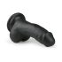 Easytoys - Dildo com Ventosa e Testículos (15cm) - Preto