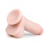 Easytoys - Dildo com Ventosa e Testículos (17,5 cm) - Cor Natural