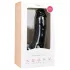 Easytoys - dildo com ventosa e testículos - 20cm - preto