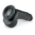 Easytoys - dildo com ventosa e testículos - 20cm - preto