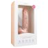 Easytoys - Dildo com ventosa e testículos (22,5cm) - natural