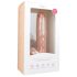 Easytoys - Dildo Grande com Ventosa e Testículos (26,5cm) - Cor Natural