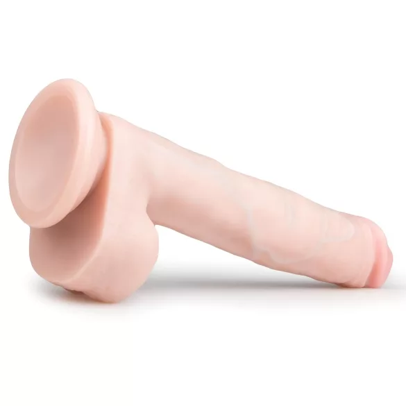 Easytoys - dildo com ventosa e escroto - realístico 26,5cm - cor natural