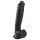 Easytoys - Dildo Grande com Ventosa e Testículos (26,5cm) - Preto