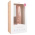 Easytoys - Dildo Grande com Ventosa e Escroto (29.5cm) - Cor Natural