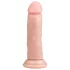 Easytoys - dildo realístico com ventosa - 15,5cm - cor natural