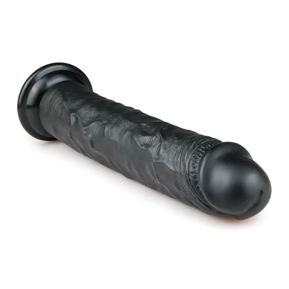 Easytoys - dildo com ventosa extra grande - preto 28,5cm