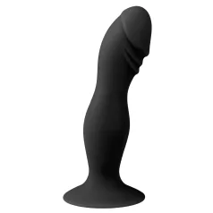Easytoys - dildo ventosa glande - silicone preto