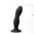 Easytoys - Dildo com ventosa, formato glande (preto)