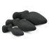 Easytoys Rocket - Conjunto de plugs anais - preto (3 peças)