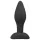 Easytoys - plug anal de silicone pequeno - preto