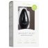Plugue Anal de Silicone EasyToys - Pequeno (Preto)