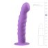 Easytoys - Dildo Ondulado com Ventosa (Roxo)