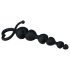 EasyToys - Dildo Anal com Pérolas (Preto)