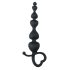 EasyToys - Dildo Anal com Pérolas (Preto)