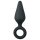 Plugue Pontiagudo Easytoys S - Plug Anal (preto) - Pequeno