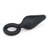 Plugue Pontiagudo Easytoys S - Plug Anal (preto) - Pequeno