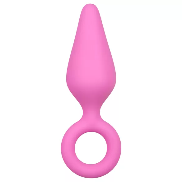 Easytoys - plug anal pequeno - silicone rosa