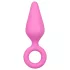Easytoys - plug anal pequeno - silicone rosa