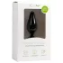 Easytoys - plug anal com anel - médio - preto
