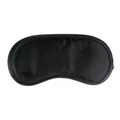 Easytoys - máscara para olhos de cetim - preta