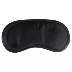 Easytoys - máscara para olhos de cetim - preta