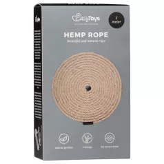 Easytoys Corda de Cânhamo - corda de bondage (5 m, natural)