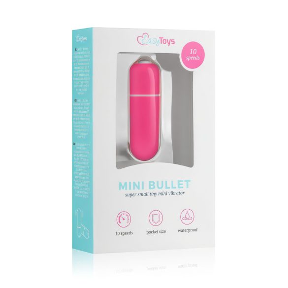 Easytoys - Mini Vibrador de Bastão (Rosa)