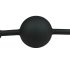 Easytoys - Mordaça de Silicone com Bola (Preta)