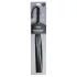 Easytoys - chicote flogger - couro sintético macio - preto