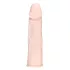 Flesh - capa peniana extensora - 18cm - cor natural