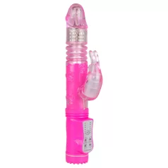 EasyToys Bunny - vibrador com movimento de vaivém (rosa)