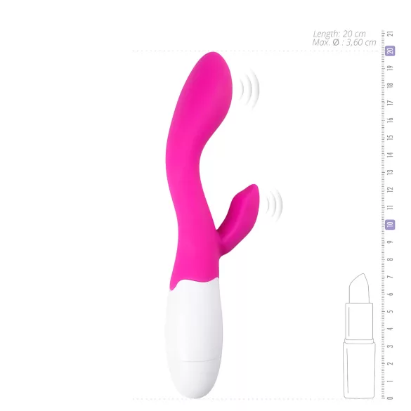 Easytoys Lily - vibrador clitóris com braço - silicone rosa
